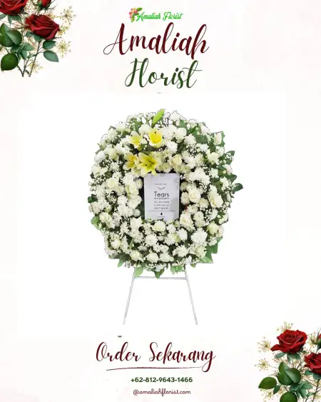 Krans Bunga Duka Arjasari